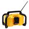 DEWALT XR kompakt Bluetooth rádió hálózatról és akkumulátorról DCR029-QW small