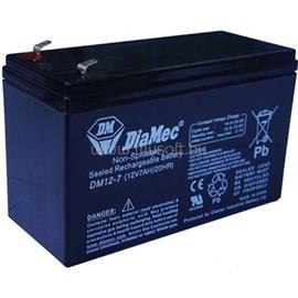 DIAMEC DM12-7/zárt/gondozásmentes/AGM/VRLA/SLA/akkumulátor DM12-7 small