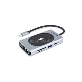 DICOTA USB-C 10-in-1 Charging Hub 4K PD 100W D32059 small