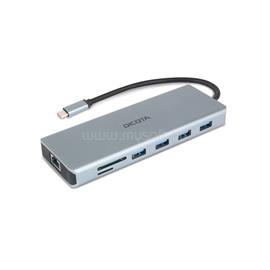 DICOTA USB-C 13-in-1 Docking Station 4K HDMI/DP PD 100W D32065 small