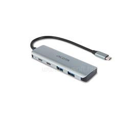 DICOTA USB-C 4-in-1 Highspeed Hub 10 Gbps D32061 small