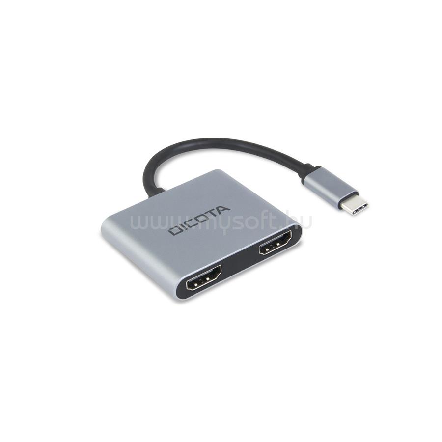 DICOTA USB-C Portable 4-in-1 Mini Docking Station 4K HDMI PD 100W