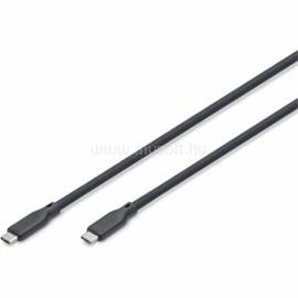 DIGITUS 1M USB-C CABLE 10GBPS BLACK SILICON USB 3.2 GEN210G4K100W NS DIGITUS_AK-300342-010-S small
