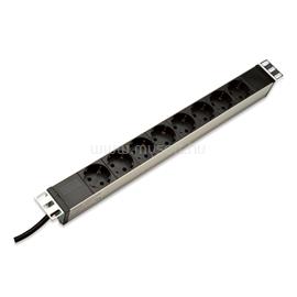 DIGITUS 1U rack alumínium 8 dugaljas hálózati elosztó DN-95401 small