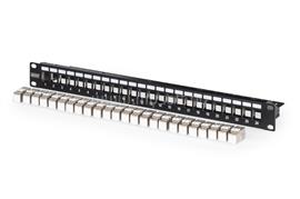 DIGITUS 24-PORT 1U MOD PATCH PANEL EQUIPPED WITH 24X DN-93615 NS DIGITUS_DN-91411-24 small