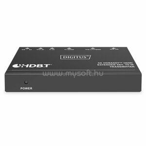 DIGITUS 4K HDBASET EXTENDER SET 70 M POC RS232 IR BLACK IN