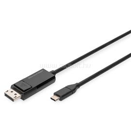 DIGITUS 7680x4320 8K 30Hz kétirányú 1.4 DisplayPort - USB Type-C kábel 2m DIGITUS_AK-300334-020-S small