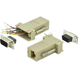 DIGITUS ADAPTOR DB9 RJ45 MODULAR DB9 M RJ45 F DIGITUS_AK-610517-000-I small