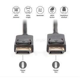 DIGITUS AK-340100-010-S 4K Display port 1m kábel DIGITUS_AK-340100-010-S small