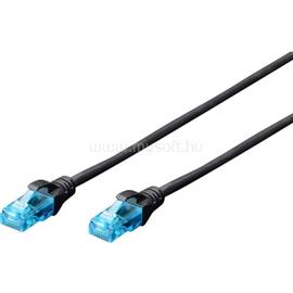 DIGITUS CAT 5E U-UTP PATCH CABLE PVC AWG 26/7 LENGTH 0.5M BLACK NS DIGITUS_DK-1512-005/BL small