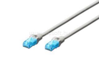 DIGITUS CAT 5e U-UTP patch cable PVC AWG 26/7 length 1m color grey