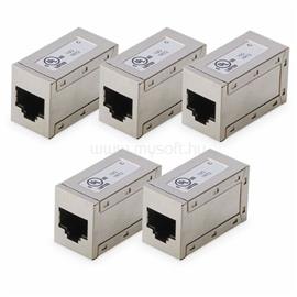 DIGITUS CAT 6 MODULAR COUP.SHIELD 5X 8P8C-1:1 METAL HOUSING NS DIGITUS_AT-AG-8-8-C6S-5 small