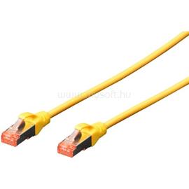 DIGITUS CAT 6 S-FTP PATCH CAB LENGTH 0.5 M COLOR YELLOW NS DIGITUS_DK-1644-005/Y small