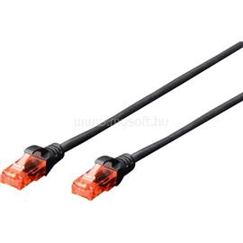 DIGITUS CAT 6 U-UTP PATCH CABLE CU. PVC LENGTH 10M COLOR BLACK NS DIGITUS_DK-1617-100/BL small