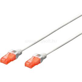 DIGITUS CAT 6 U-UTP PATCH CABLE CU. PVC LENGTH 2M WHITE DIGITUS_DK-1617-020/WH small