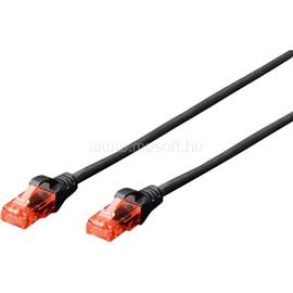 DIGITUS CAT 6 U-UTP PATCH CABLE CU. PVC LENGTH 3M COLOR BLACK NS DIGITUS_DK-1617-030/BL small