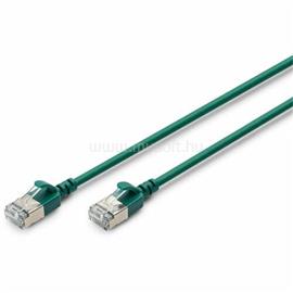 DIGITUS CAT 6A F-FTP SLIM PATCH CABLE 2M COOPERLSZH AWG 32/7 0.3M GREEN NS DIGITUS_DK-1632-A-020S-G small