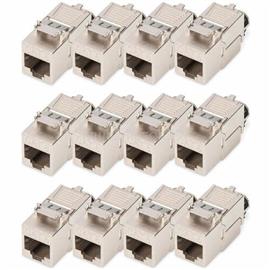 DIGITUS CAT 8.1 KEYSTONE MODULE 12X SHIELDED TOOL-FREE CONNECTION NS DIGITUS_DN-93816-12 small