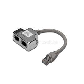 DIGITUS CAT5e árnyékolt RJ45/RJ45 lengő Y elosztó DIGITUS_DN-93904 small