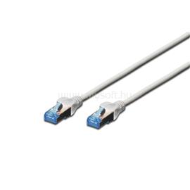 DIGITUS CAT5e F/UTP PVC 0,5m árnyékolt szürke patch kábel DIGITUS_DK-1521-005 small