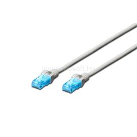DIGITUS CAT5e U/UTP PVC 0,5m szürke patch kábel DK-1511-005 small
