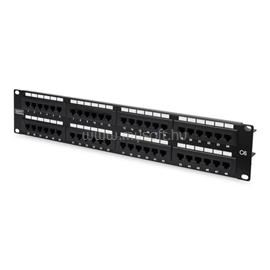 DIGITUS CAT6 48port 19" 2U kompakt fekete árnyékolatlan Patch Panel DIGITUS_DN-91648U small