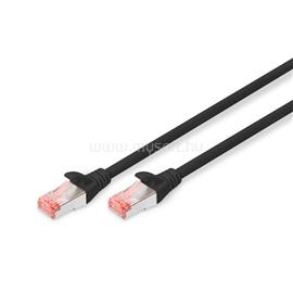 DIGITUS CAT6 S-FTP LSZH 0,25m fekete patch kábel DK-1644-0025/BL small