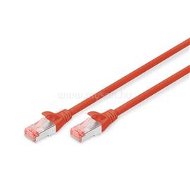 DIGITUS CAT6 S-FTP LSZH 0,25m piros patch kábel DK-1644-0025/R small