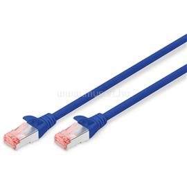 DIGITUS CAT6 S-FTP LSZH 0,5m kék patch kábel DK-1644-005/B small