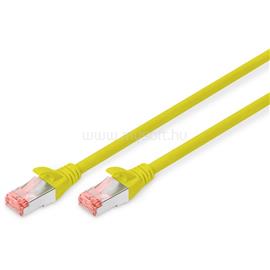 DIGITUS CAT6 S-FTP LSZH 10m sárga patch kábel DK-1644-100/Y small