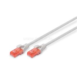 DIGITUS CAT6 U/UTP 3m szürke patch kábel DK-1612-030 small