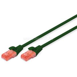 DIGITUS CAT6 U/UTP LSZH 10m zöld patch kábel DK-1617-100/G small