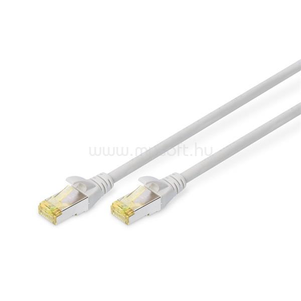 DIGITUS CAT6A S-FTP LSZH 0,25m szürke patch kábel