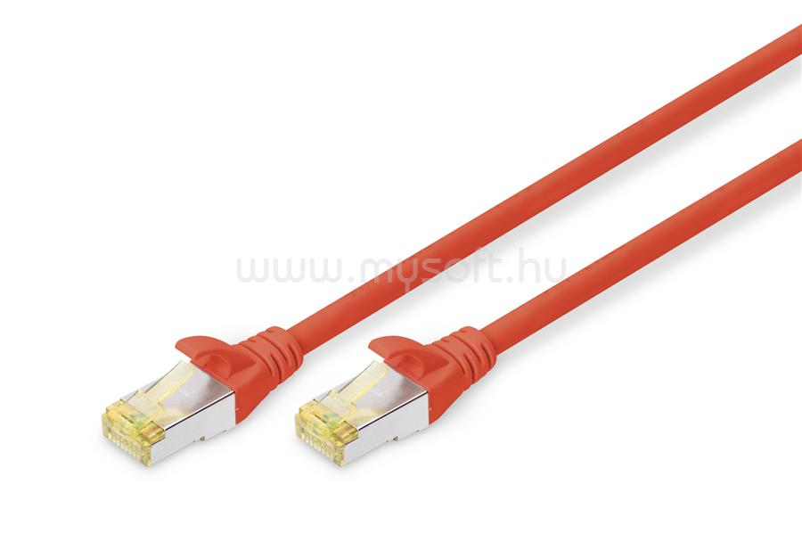 DIGITUS CAT6A S-FTP LSZH 2m piros patch kábel