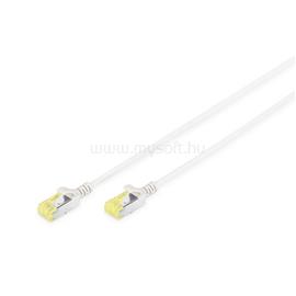 DIGITUS CAT6A U/FTP LSZH 0,5m szürke slim patch kábel DK-1624-A-005S small