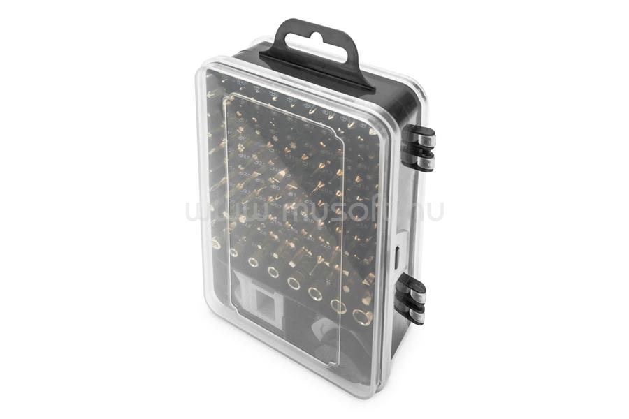 DIGITUS DA-70361 Precision Mechanic Screwdriver Set 115-piece Black