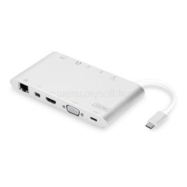 DIGITUS DA-70861 USB-C 11 portos univerzális notebook dokkoló állomás DA-70861 small