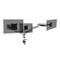 DIGITUS DA-90363 C-bilincses gázrugós univerzális (VESA 75/100) 3-as monitor tartó konzol (ezüst) DIGITUS_DA-90363 small
