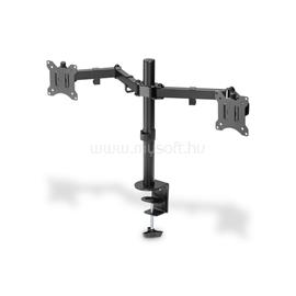DIGITUS DA-90400 Univerzális (VESA 75/100) dupla fekete monitor tartó konzol DIGITUS_DA-90400 small