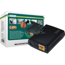 DIGITUS USB MULTIFUNETWSERVER USB 20 1 PORT NS DIGITUS_DN-13020 small