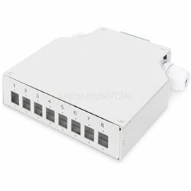 DIGITUS DIN RAIL SPLICE BOX FOR 8 LC/DX COUPLERS NS DIGITUS_DN-96891 small