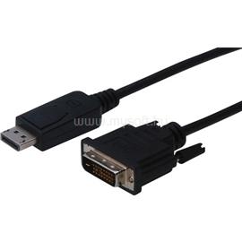 DIGITUS DISPLAYPORT ADAPTER CABLE DP - DVI(24+1) M/M 2.0M HDBL DIGITUS_DB-340301-020-S small
