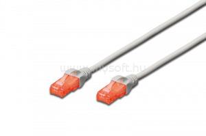 DIGITUS DK-1612-100 Premium CAT 6 UTP patch cable Length 10.0m Color grey