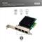 DIGITUS DN-10136 4 port PCI Express hálózati kártya Belső Ethernet 2.5 Gbit/s DIGITUS_DN-10136 small