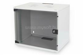 DIGITUS DN-19 07U-S-1 19" 7U 370x540x400mm lapraszerelt üvegajtós szürke fali rack szekrény DIGITUS_DN-1907U-S-1 small