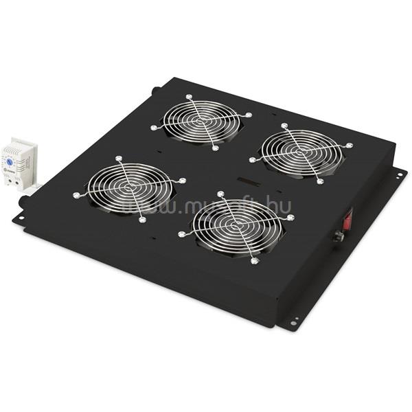DIGITUS DN-19 FAN-4-B-N 4-es fekete tetőventilátor