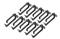 DIGITUS DN-19 ORG-2-SW kábelrendező rack kábeltartó 10db (fekete) DIGITUS_DN-19_ORG-2-SW small