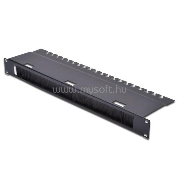 DIGITUS DN-19 ORG-3U-SW 19" 1U kefés kábelrendező panel