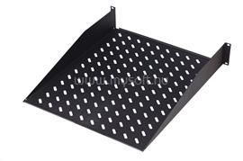 DIGITUS DN-19 TRAY-2-SW 19"" 2U 370mm mély fekete fix polc DIGITUS_DN-19TRAY-2-SW small