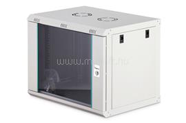 DIGITUS DN-37104 19" 9U 474x600x450mm lapraszerelt üvegajtós szürke Dynamic-N fali rack szekrény DIGITUS_DN-37104 small